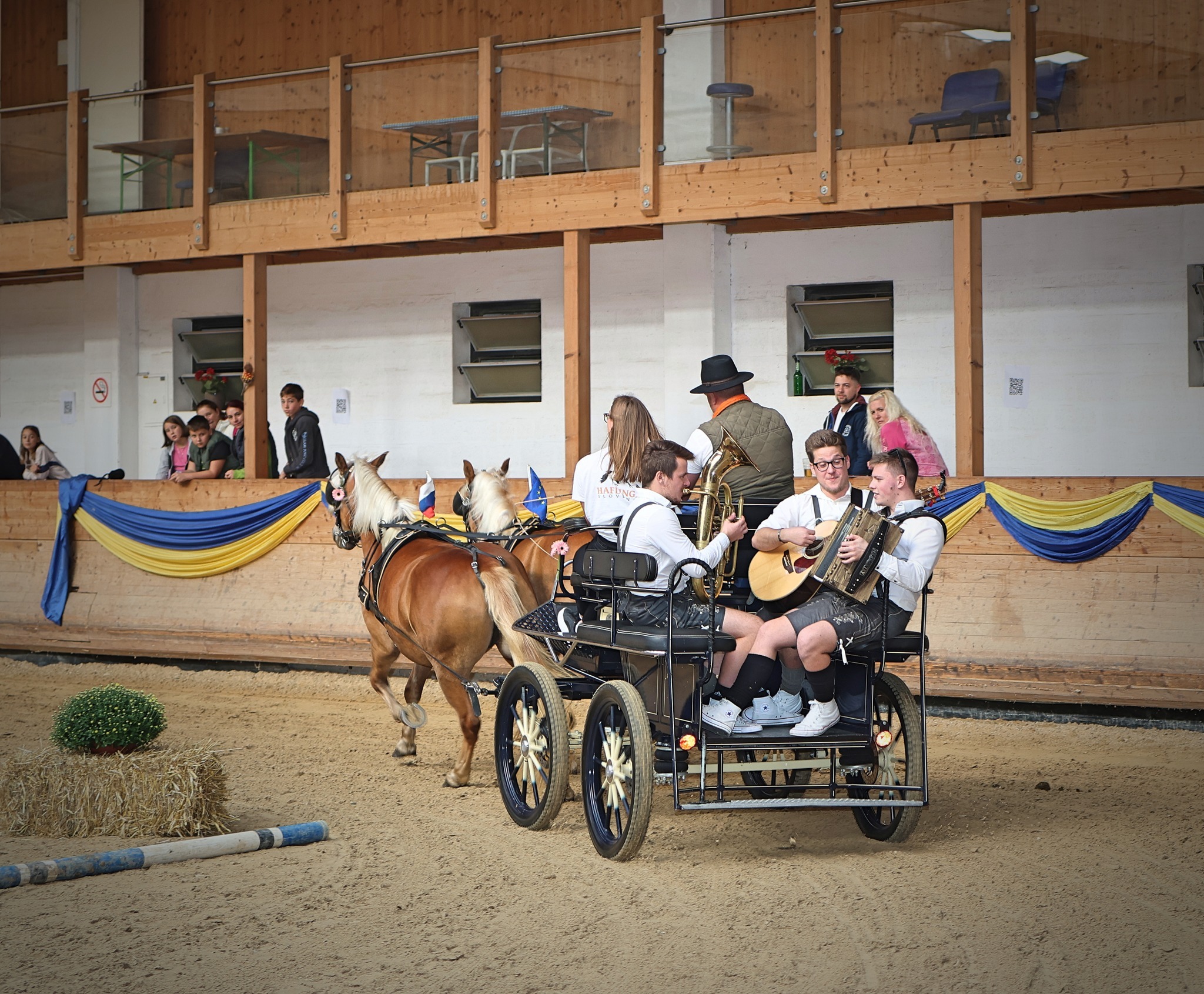 ozvočenje halfinger prireditve nastop s kočijo