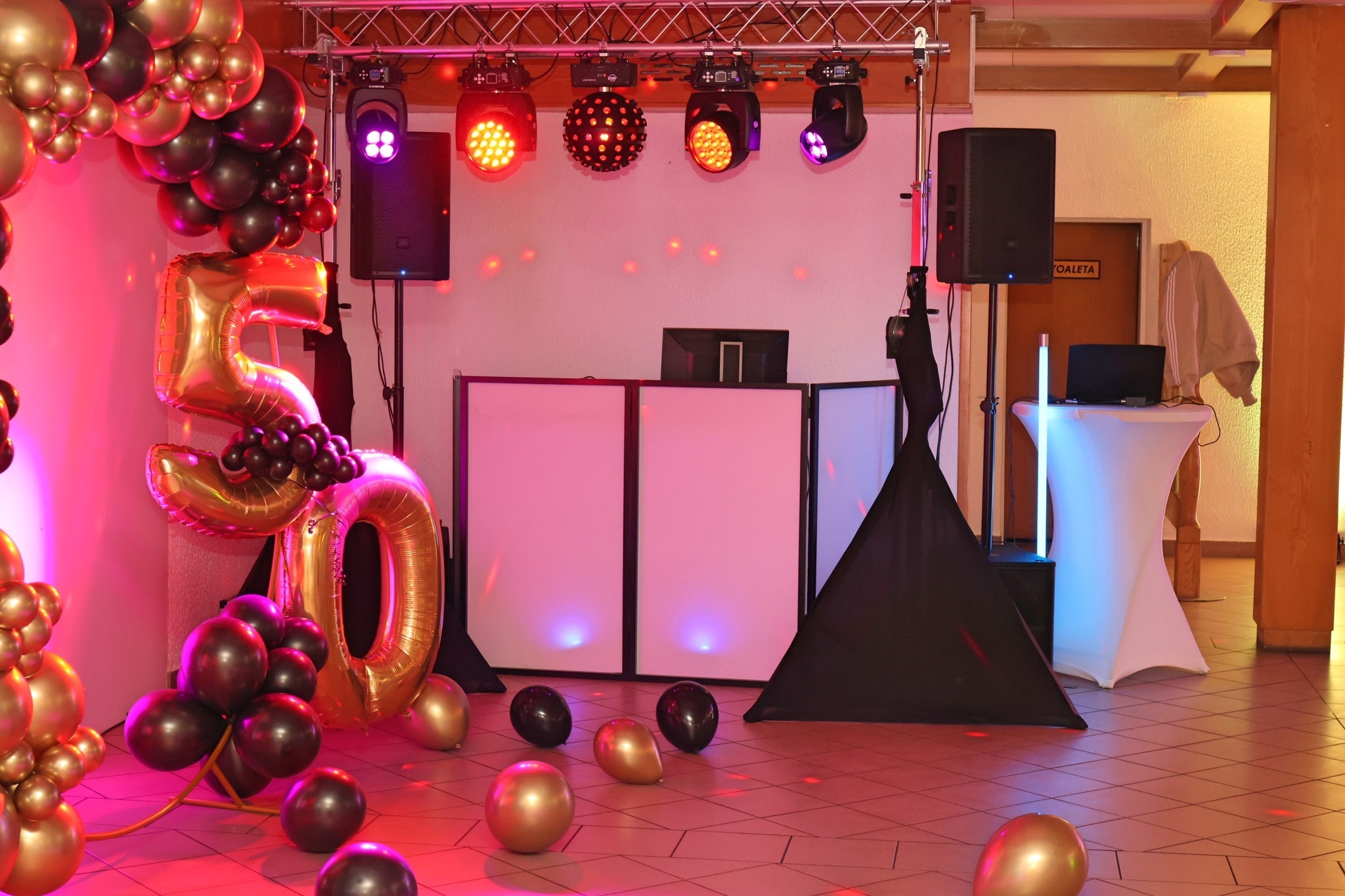 ozvočenje zabave 50 let