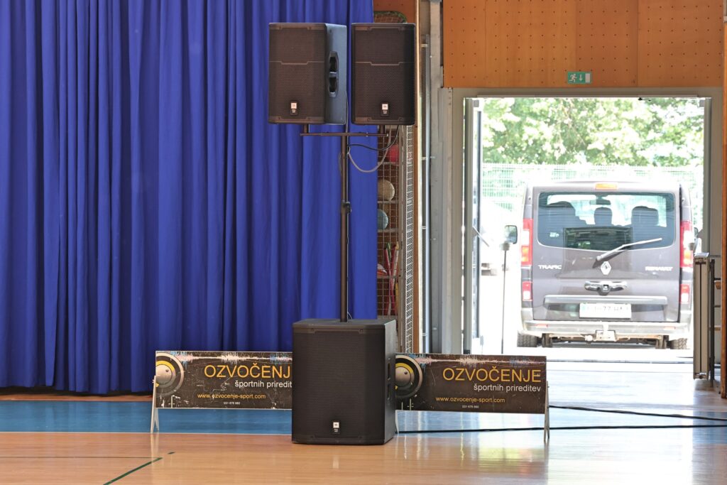 Ozvočenje plesne prireditve tial dance studio