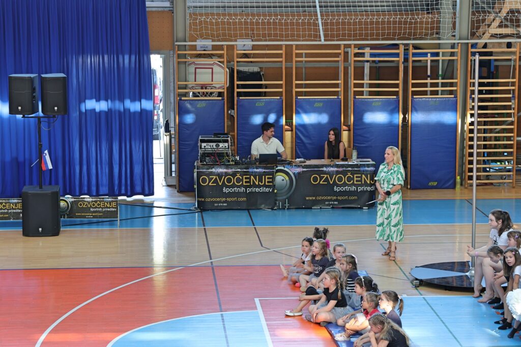 Ozvočenje plesne prireditve tial dance studio