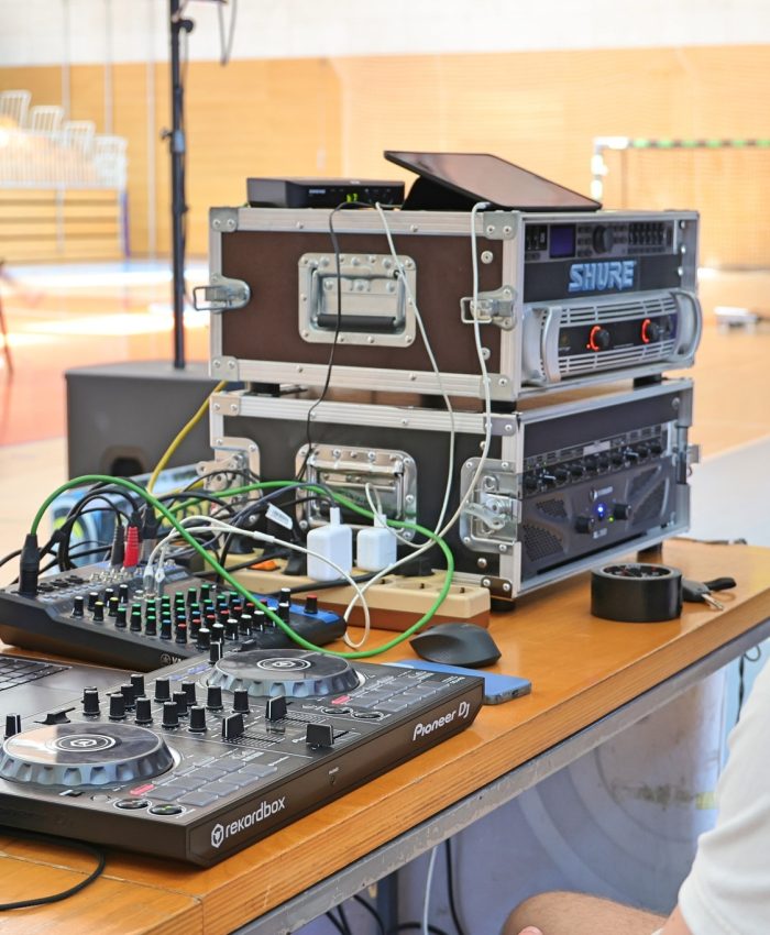 Ozvočenje plesne prireditve tial dance studio