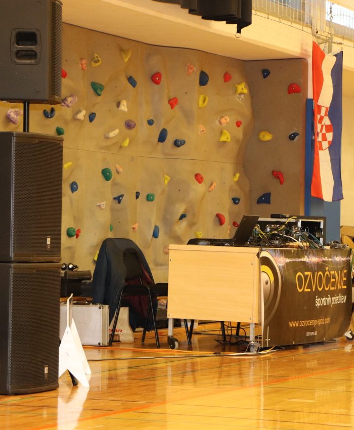 ozvočenje plesnega tekomovanja